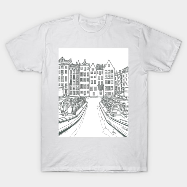 Amsterdam T-Shirt by valery in the gallery